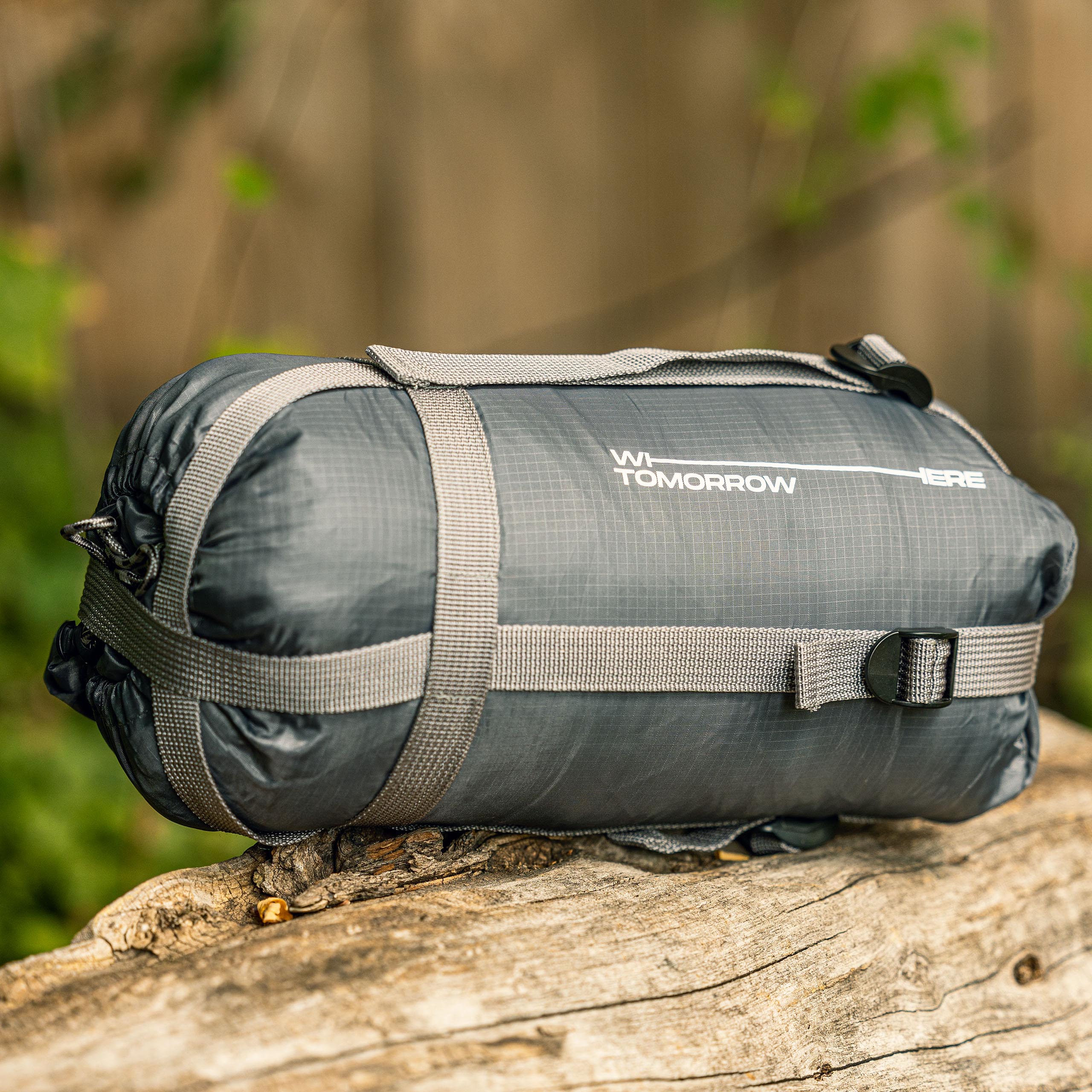 Camping Schlafsack Small & Light - Mumienschlafsack mit Tasche, wasserabweisend, kompakt, ideal für Outdoor und Reisen.