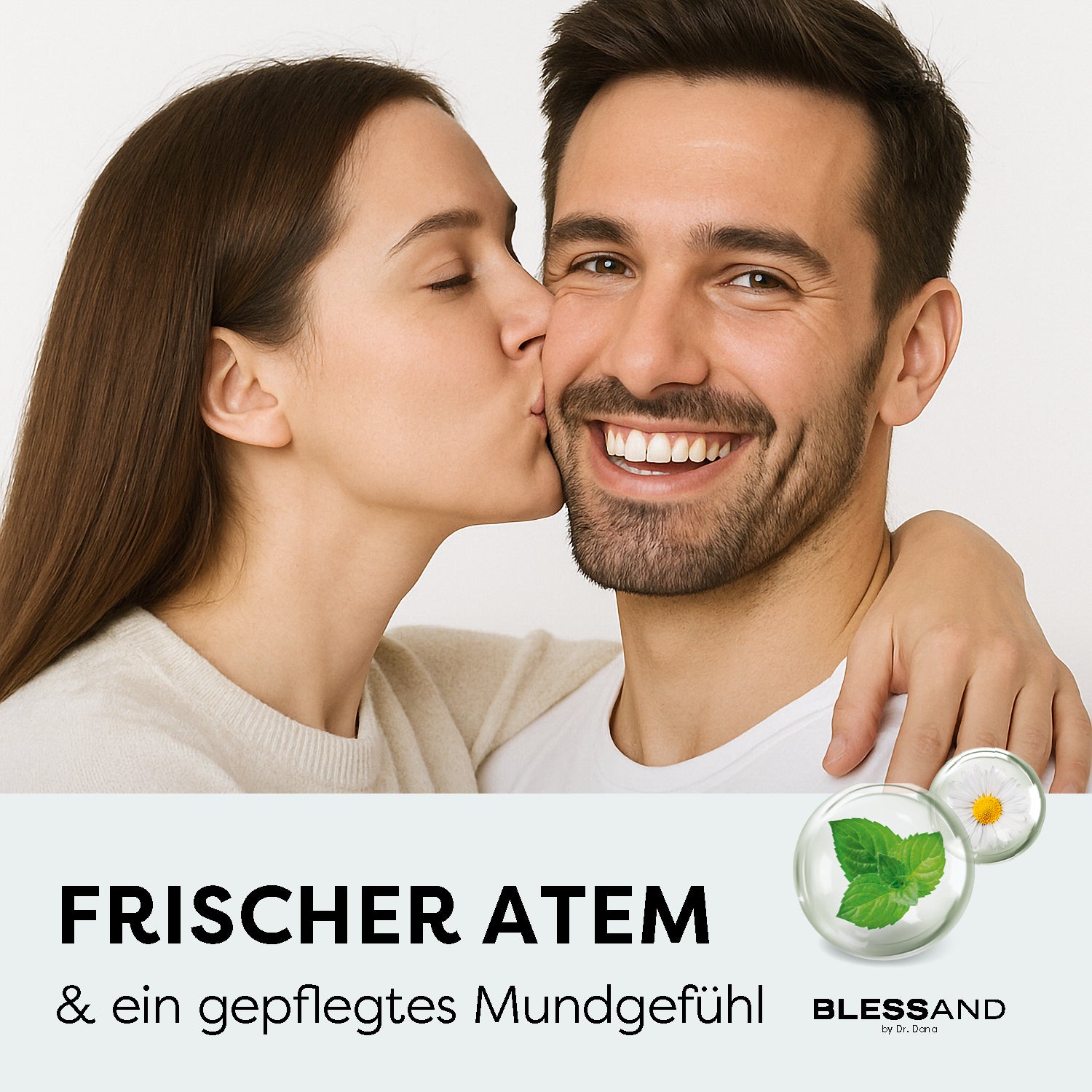 Mundpflege Nr. 7 - 2er-Set (2x 10 ml) für frischen Atem und gepflegtes Zahnfleisch mit natürlichen Inhaltsstoffen von BLESSAND.