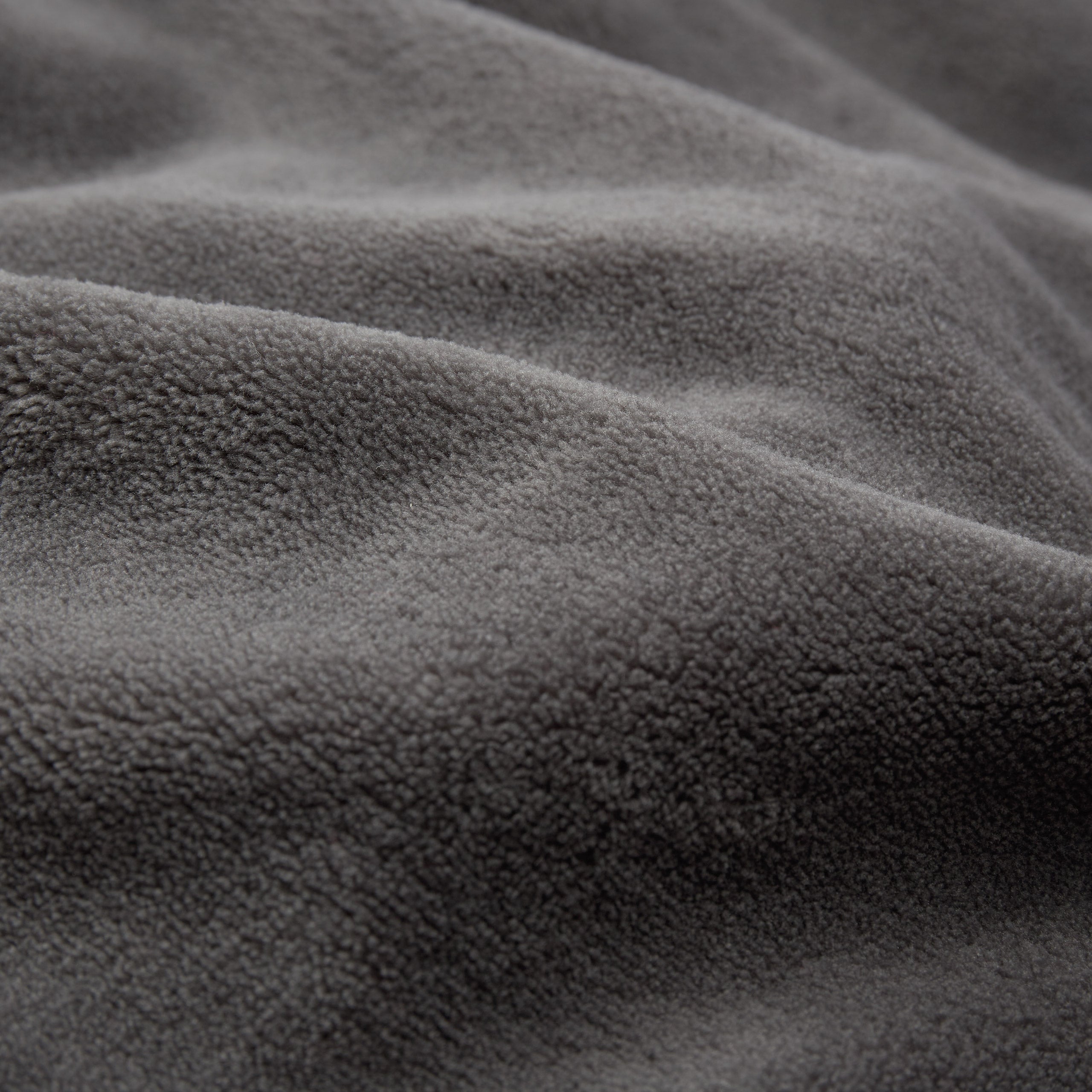 Luxury Mikrofaser Bademantel mit Kapuze für Damen und Herren - Grau - Größe XXL, weich, flauschig und schnelltrocknend aus Coralfleece.