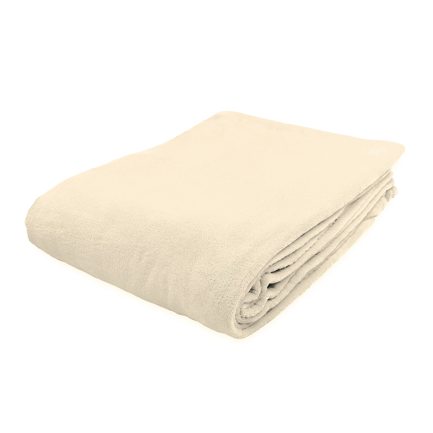 Kuscheldecke - 220x240 cm beige, weich aus Coral-Fleece, pflegeleicht, vielseitig als Sofadecke oder Tagesdecke nutzbar.
