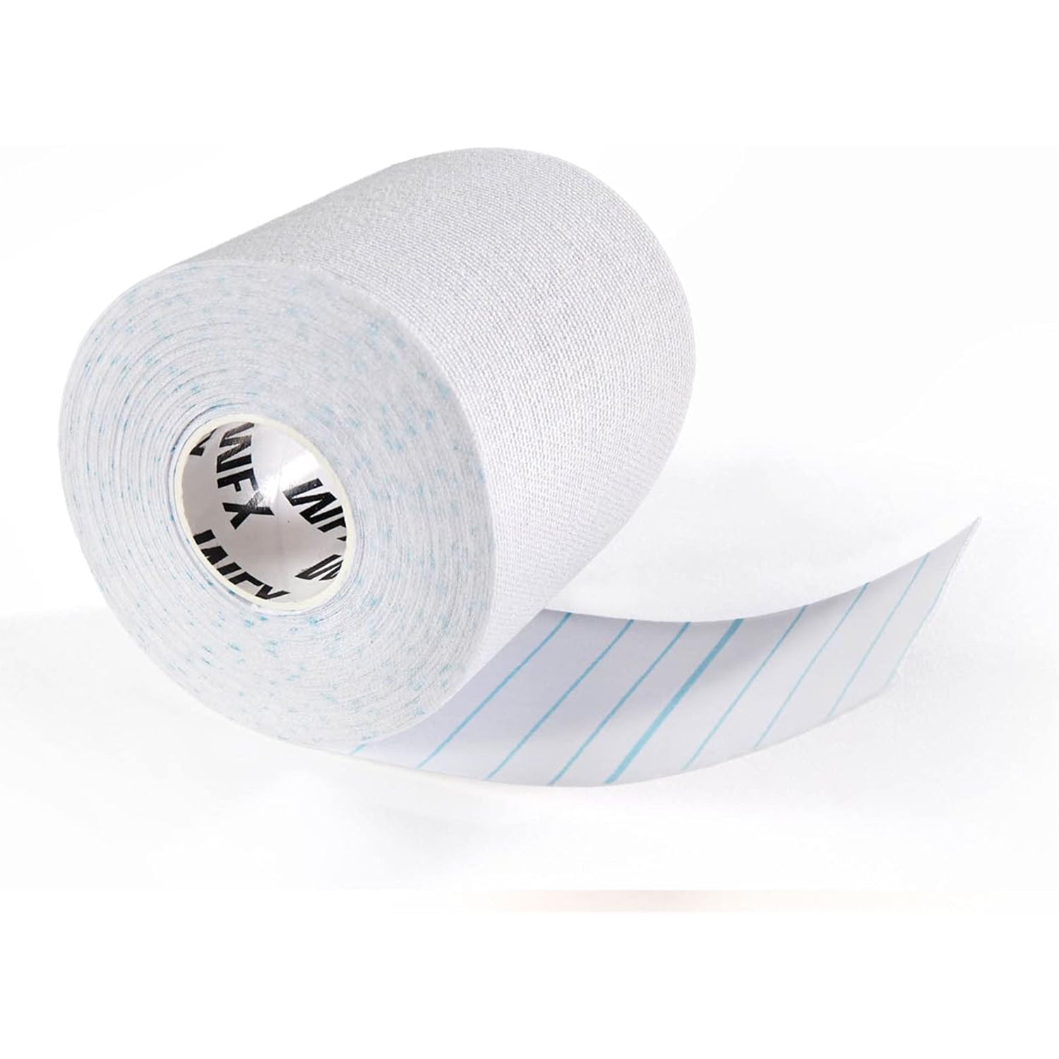 Kinesiologisches Tape - 7,5 cm x 5 m - Weiß, elastisch, hautfreundlich, atmungsaktiv und wasserbeständig für optimale Anwendung.