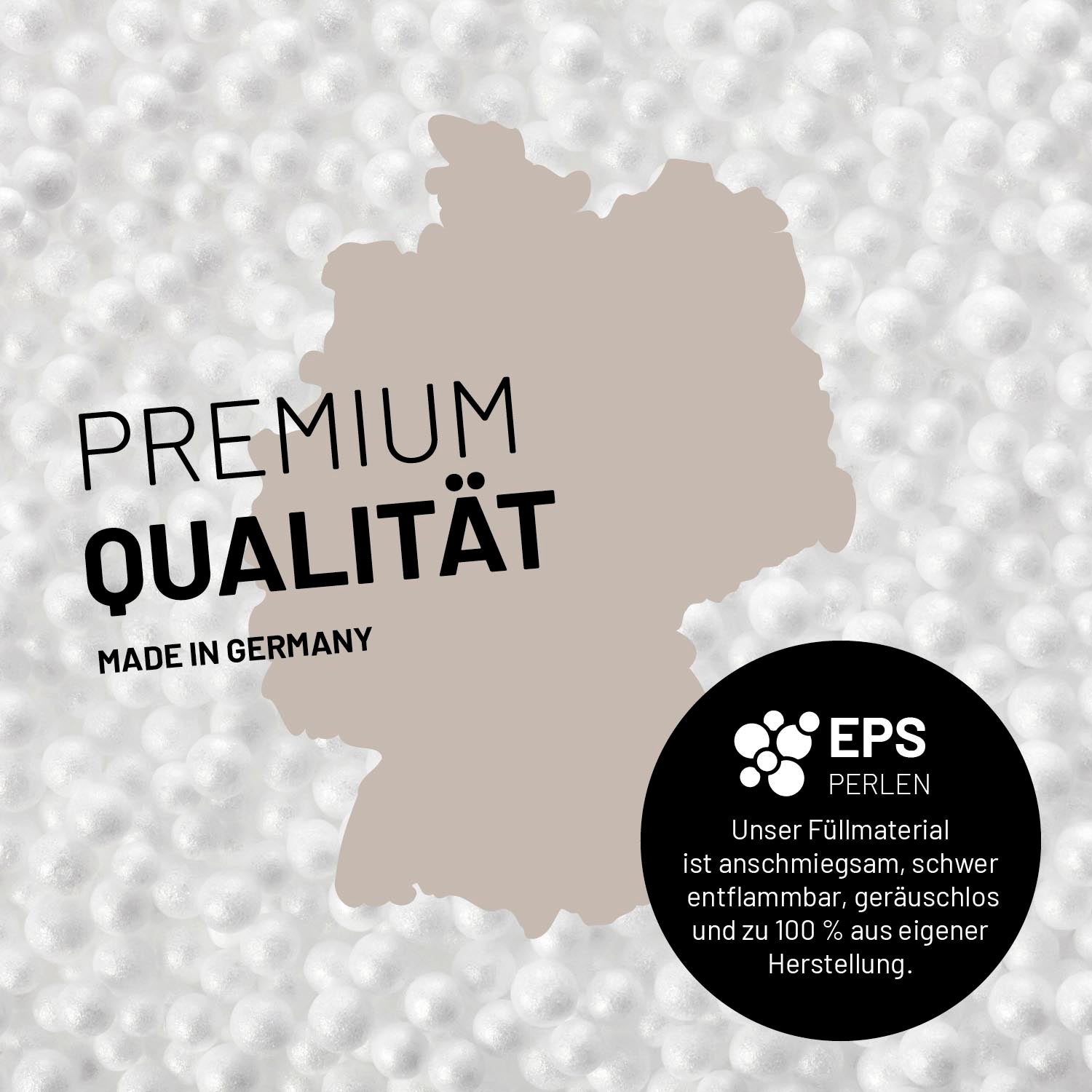Interior Line Sitzsack-Lounge (320 L) Aquamarin mit hochwertiger EPS-Perlenfüllung, made in Germany, für optimalen Sitzkomfort indoors.