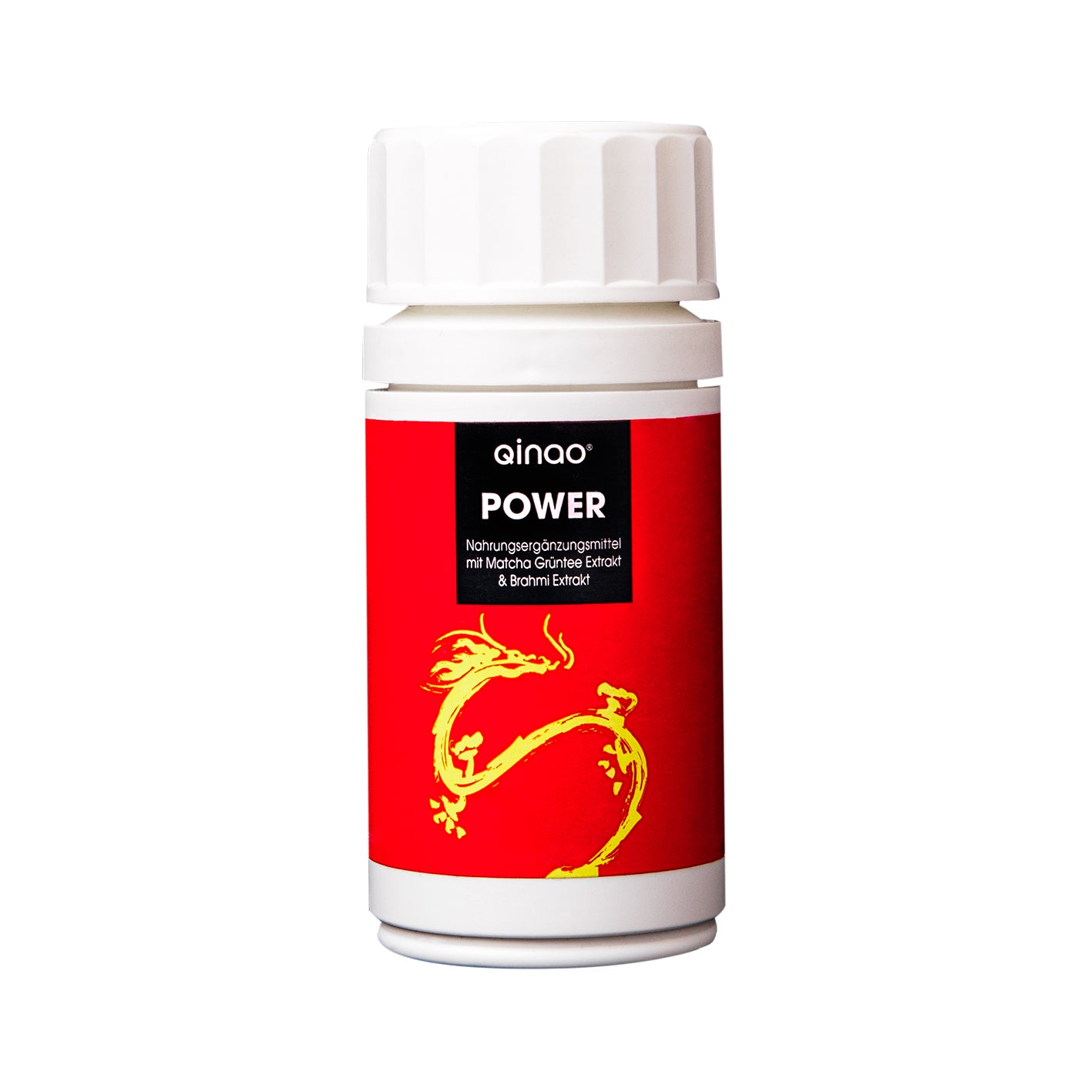 Nahrungsergänzungsmittel POWER - 90 Tabletten mit Matcha Grüntee-Extrakt und Brahmi, vegan, zuckerfrei, glutenfrei, koffeinhaltig.