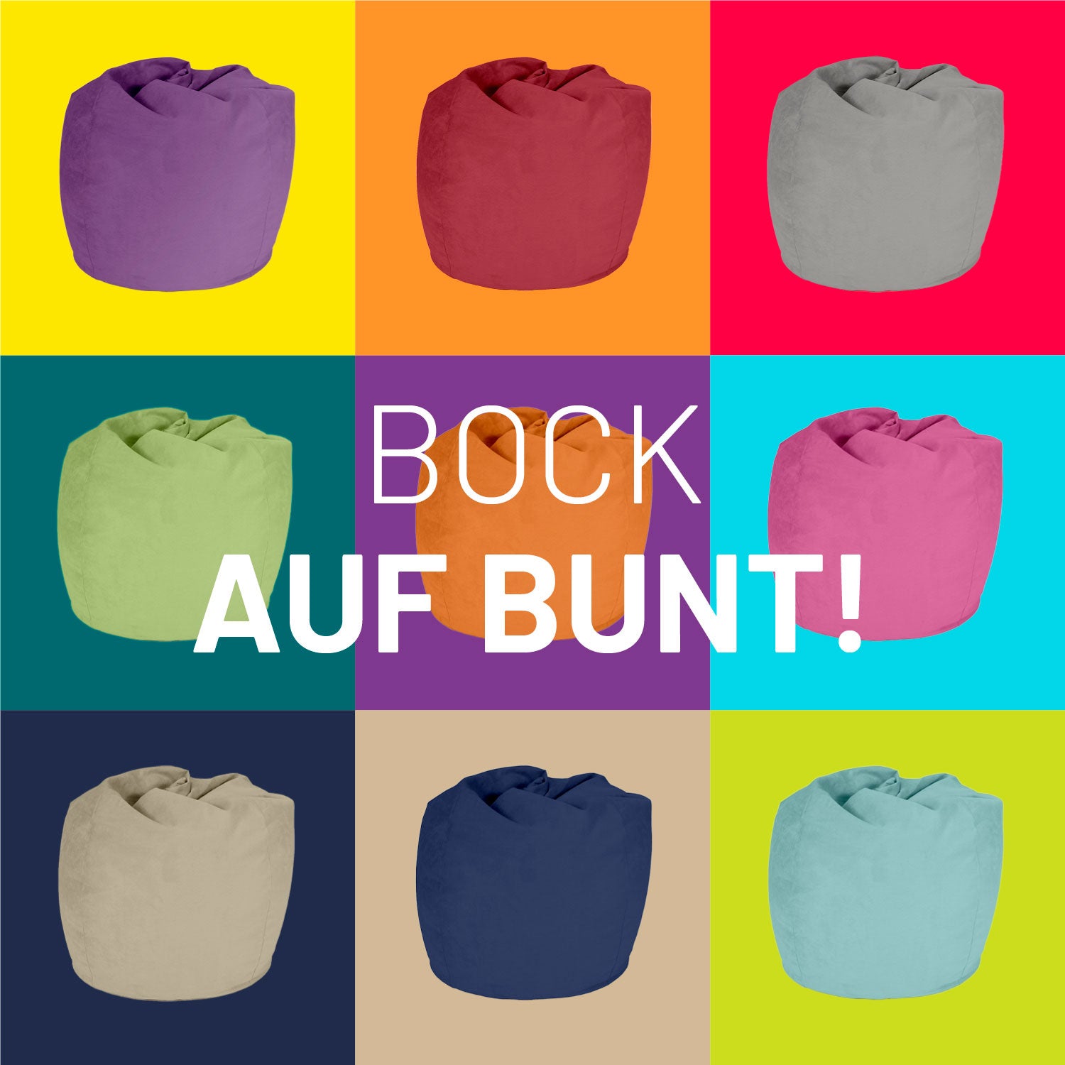Luxury XL PLUS Sitzsack (220 L) Braun in verschiedenen Farben, hochwertiges Material, optimale Anpassung an Sitzposition.
