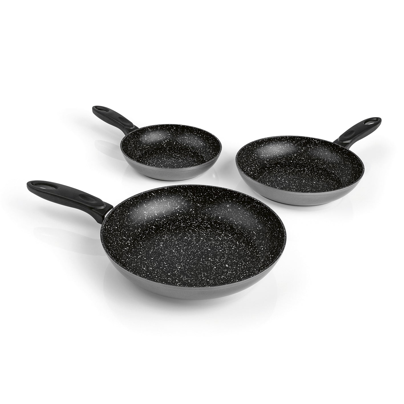Aluminium-Pfanne mit Cool-Touch-Griff - Geschmiedet - 20 cm, antihaftbeschichtet, ideal für schonendes Braten und einfaches Handling.