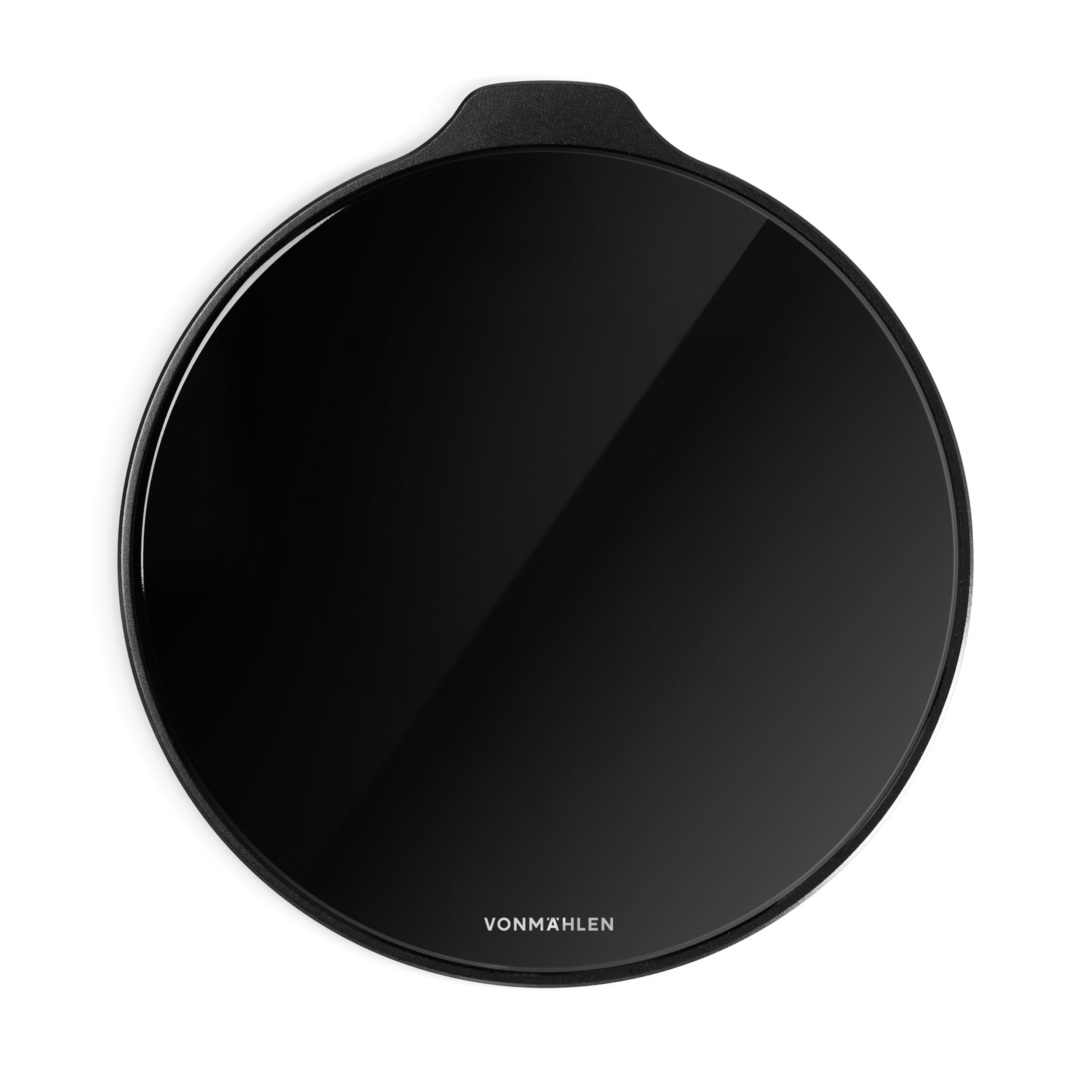 Wireless Ladegerät Aura lite 15W schwarz, kabelloses Laden mit Fremdkörpererkennung und Überspannungsschutz, kompatibel mit allen Smartphones.