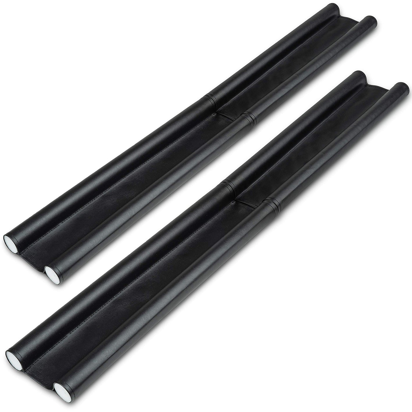 Zugluftstopper für Türen 2er-Set, 90 cm, schützt effektiv vor Zugluft, Kälte, Lärm und Ungeziefer, einfache Montage unter der Tür.