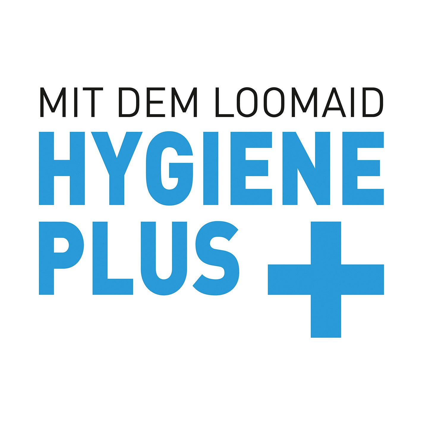 WC-Bürste Silikonkopf Edelstahl/anthrazit mit Bürstenhalter mit LOOMAID Hygiene-Plus für selbstreinigende, hygienische Reinigung.