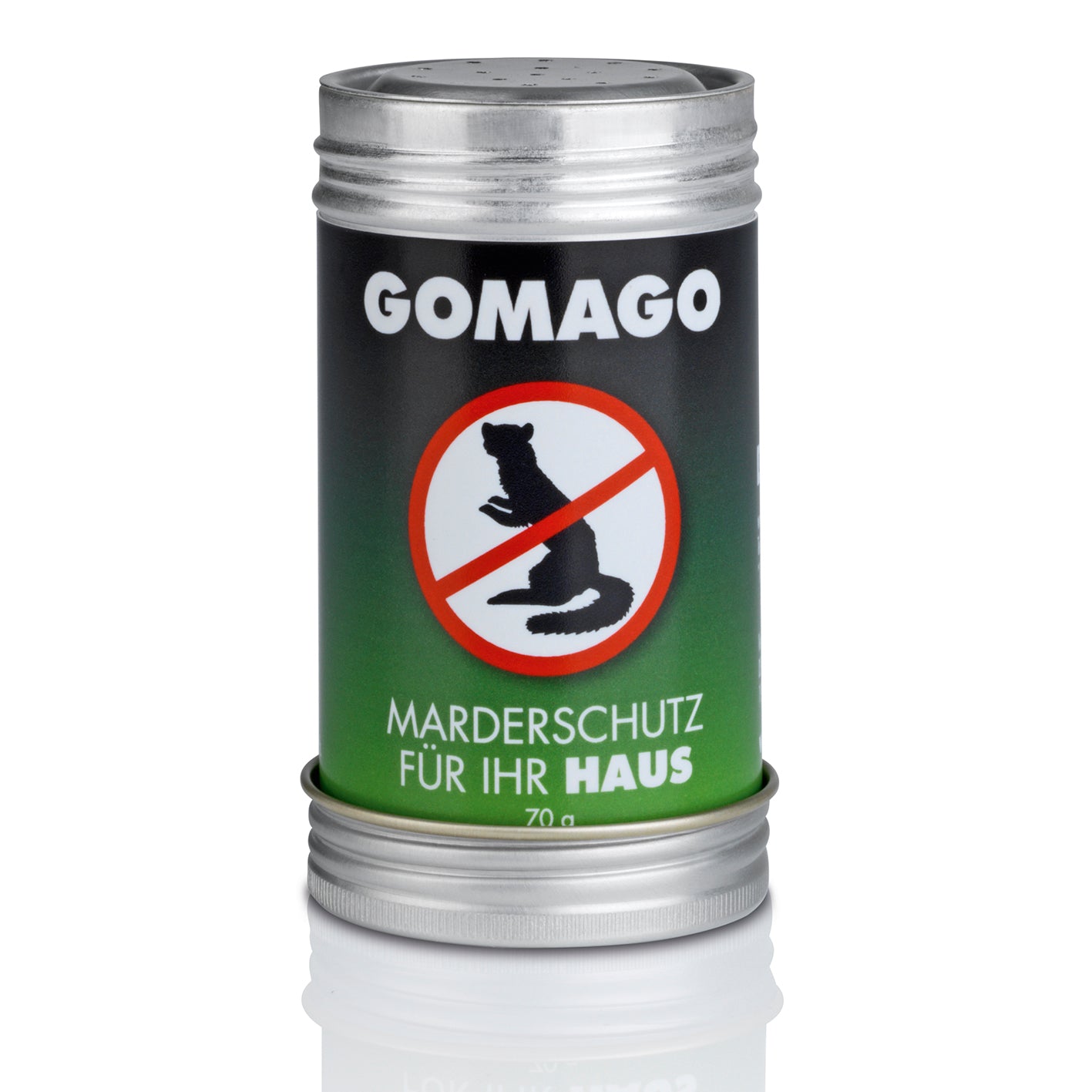 Mardervergrämung Haus - 2er-Set schützt das Haus vor Marderschäden durch effektiven Duftstoff, sofort anwendbar, 25 m² Abdeckung.