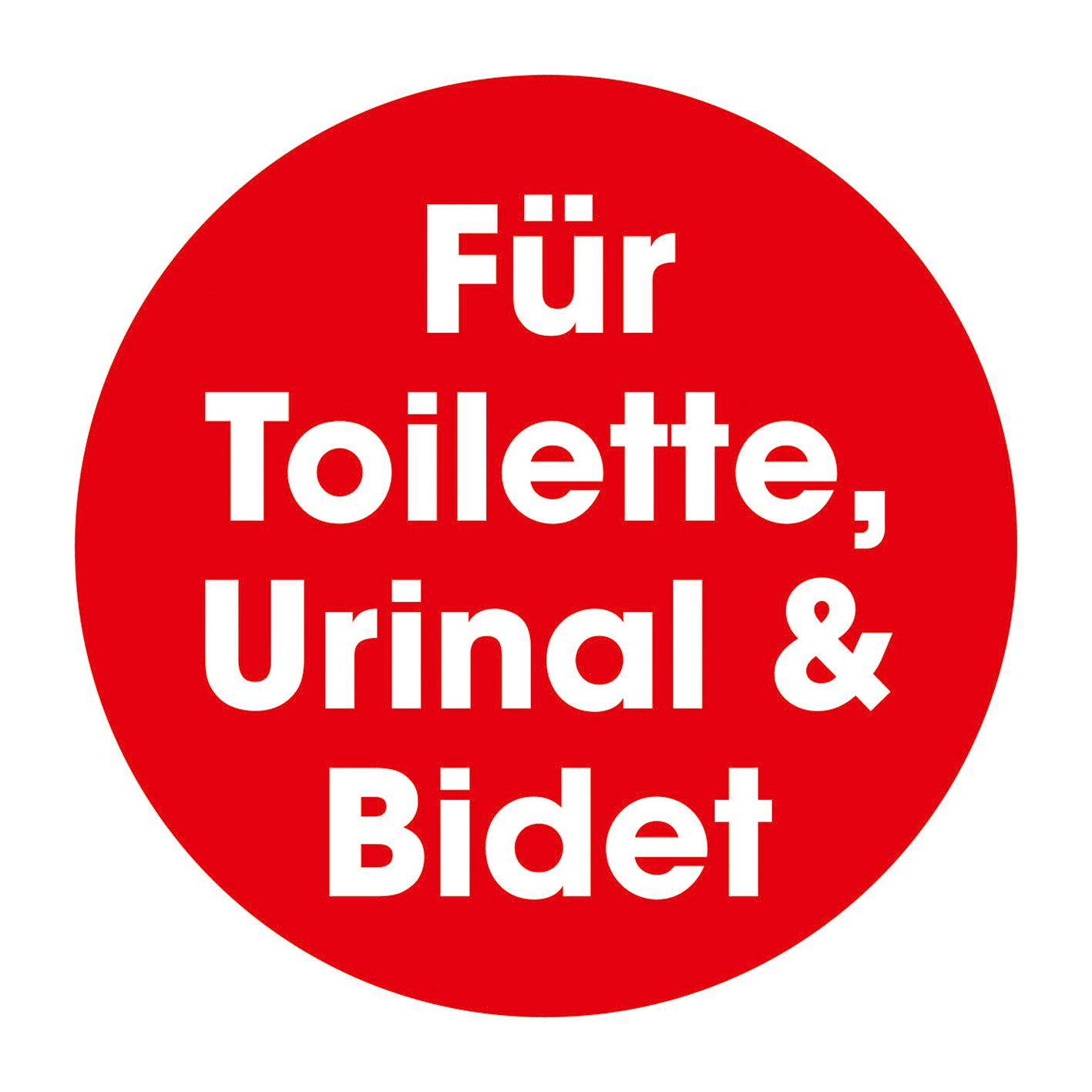WC Intensiv-Schaum selbstreinigender Kraftschaum für Toilette, Urinal und Bidet zur gründlichen Reinigung bis unter den Rand.