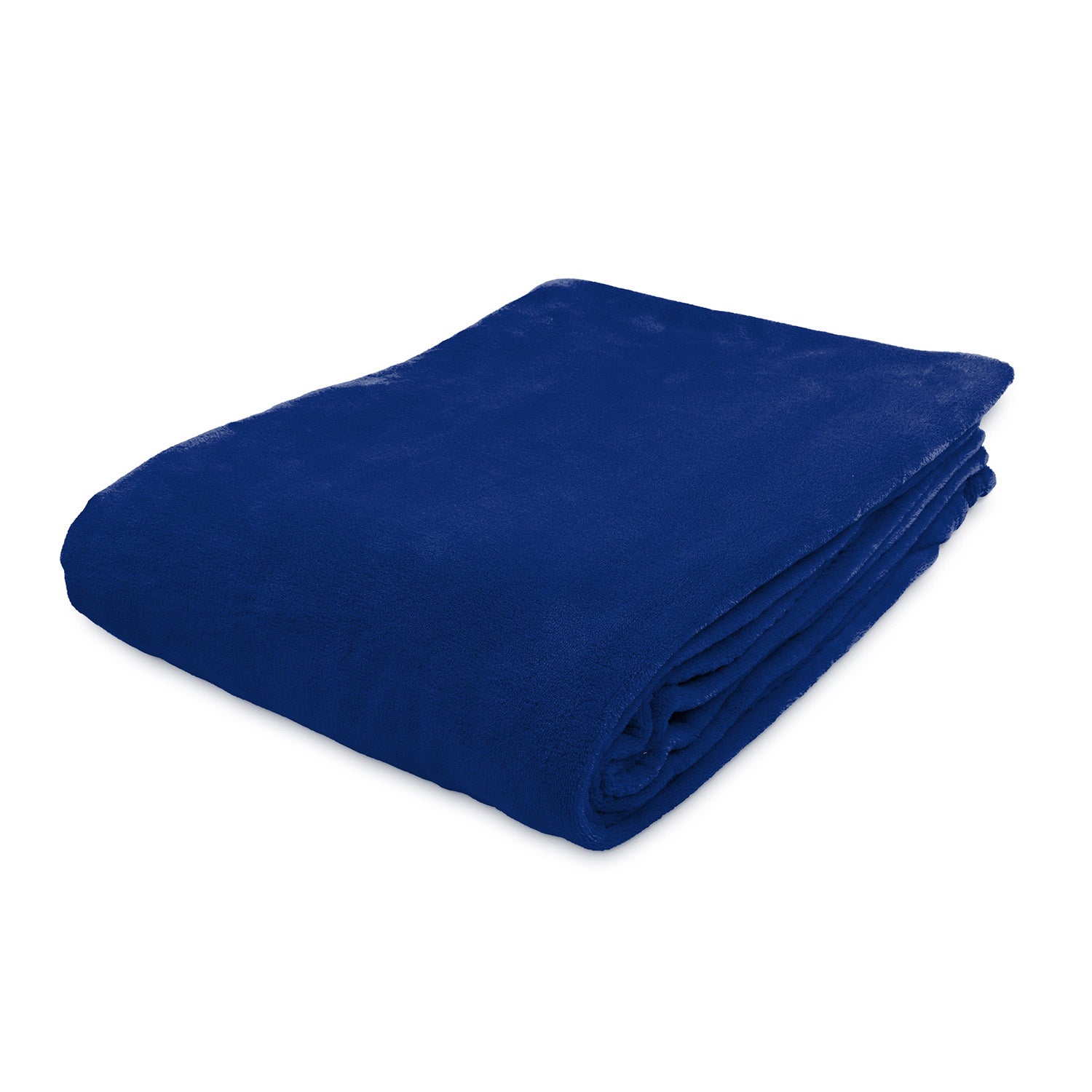Kuscheldecke - 220x240cm - Sofadecke & Tagesdecke - Blau aus weichem Coral-Fleece, pflegeleicht und ideal für Sofa oder Bett.