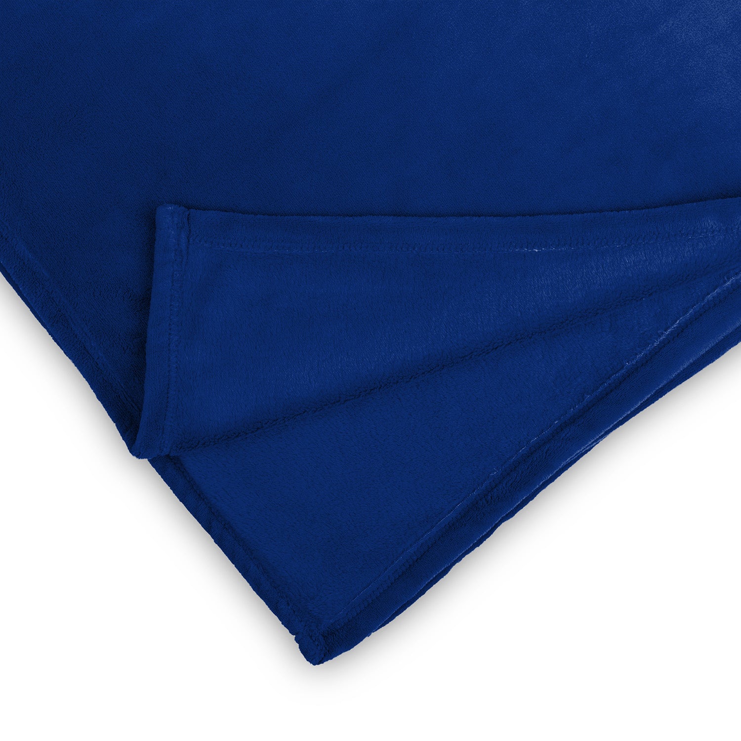 Kuscheldecke - 220x240cm - Sofadecke & Tagesdecke - Blau aus weichem Coral-Fleece, pflegeleicht und waschbar bei 30°C.